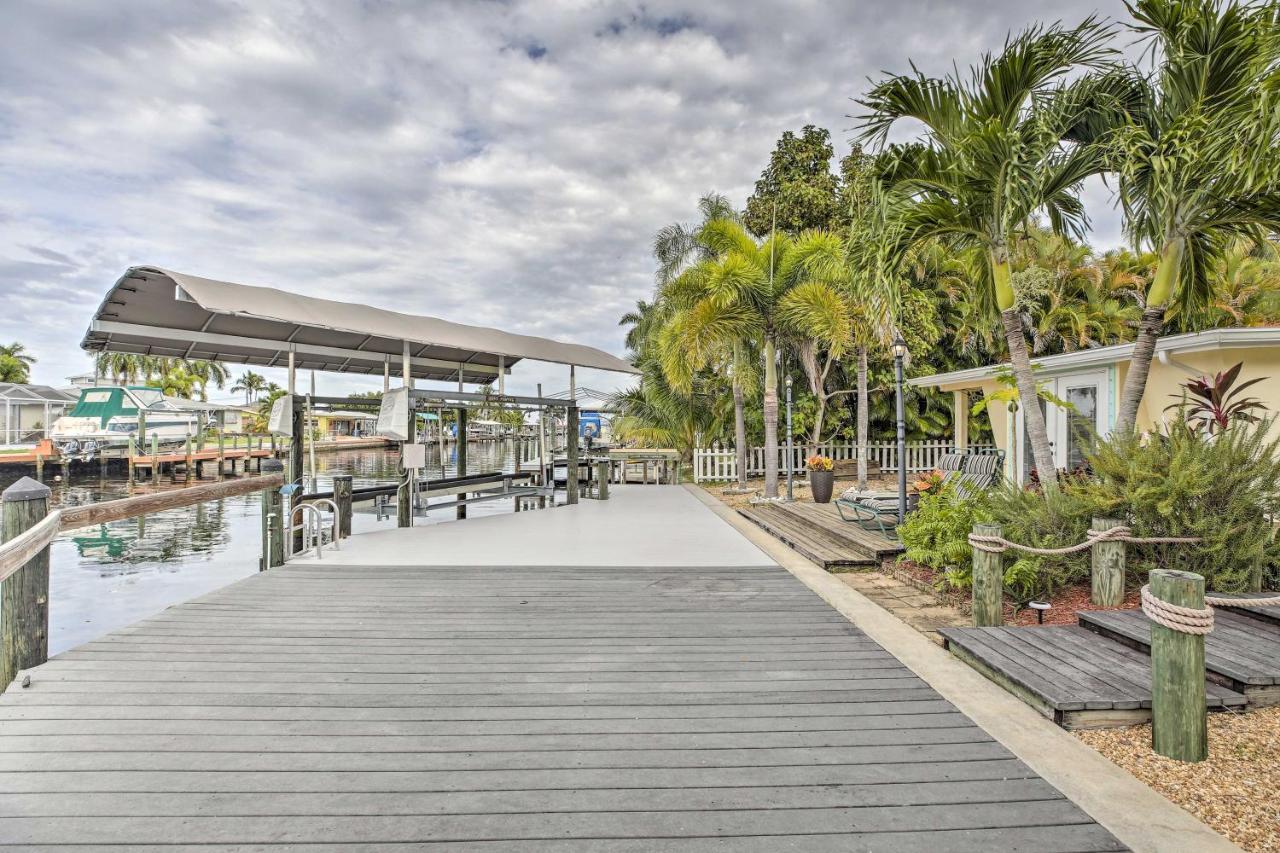 Waterfront Matlacha Home With Covered Boat Slip Luaran gambar